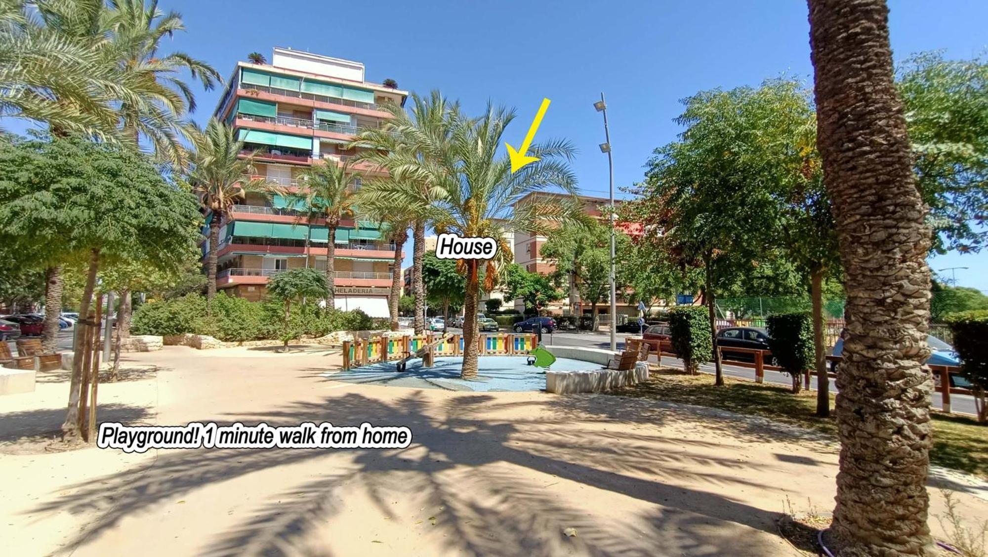 Ferienwohnung Visitando A Mijail Alicante Exterior foto